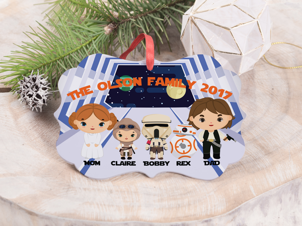Ornament - "Star Wars Family"