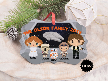 Ornament - "Star Wars Family"