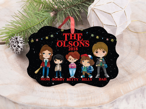Ornament - "Stranger Things Family"