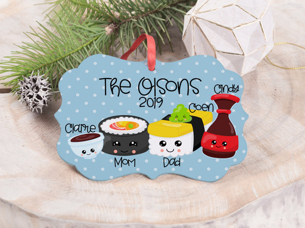 Ornament - "Sushi Family"