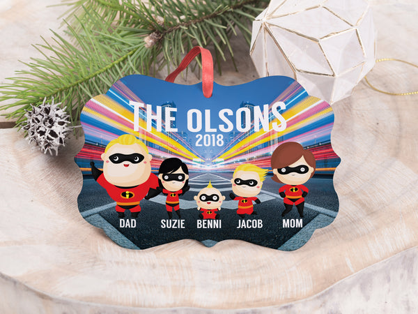 Ornament - "The Incredibles Family"