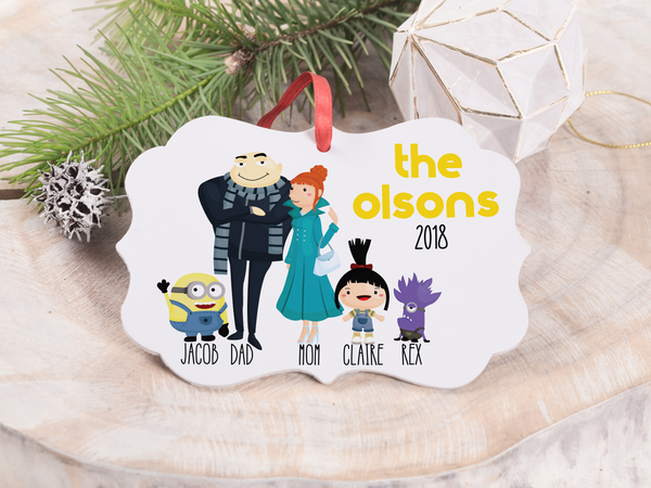 Ornament - "Despicable Me Family"