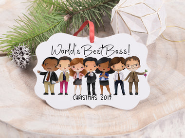 Ornament - "World's Best Boss"
