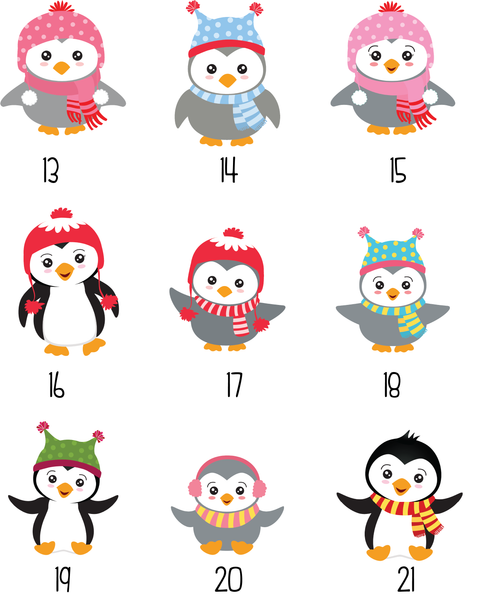 Ornament - "Penguin Family"