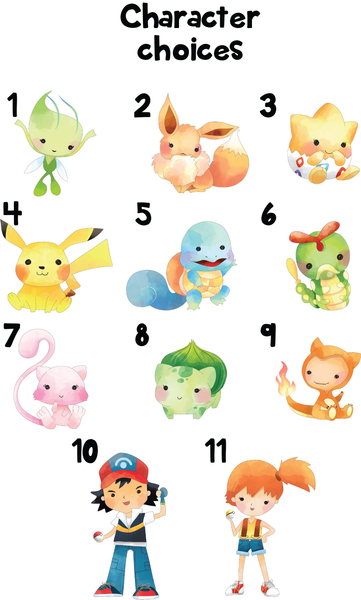 Ornament - "Pokemon Family"