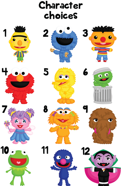 Ornament - "Sesame Street Family"