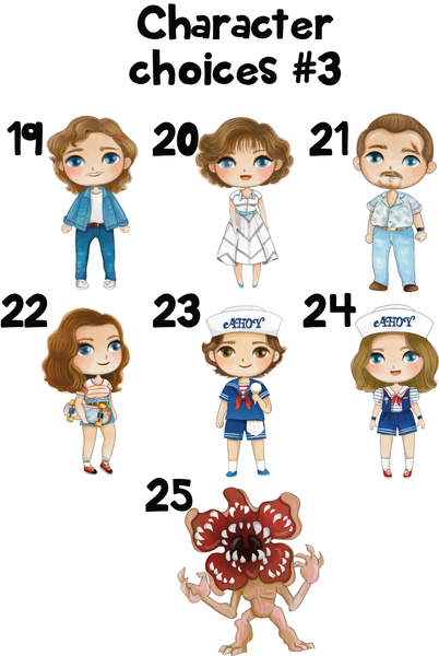 Ornament - "Stranger Things Family"