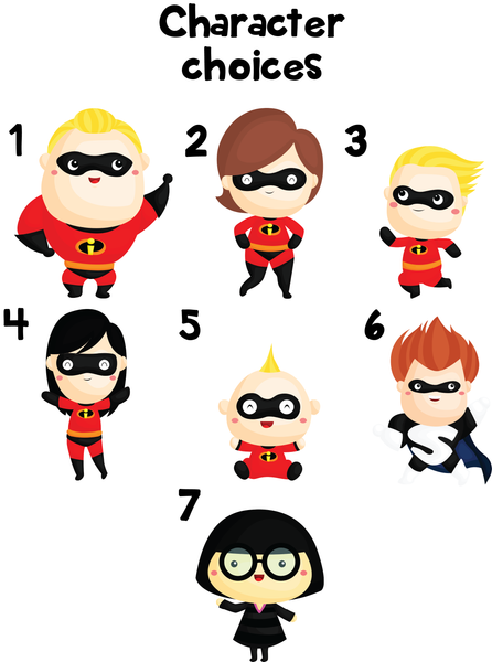 Ornament - "The Incredibles Family"