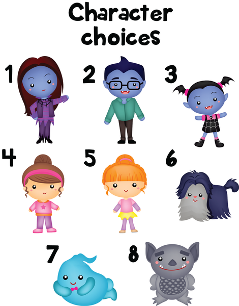 Ornament - "Vampirina Family"