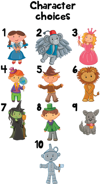 Ornament - "Wizard of Oz Family"