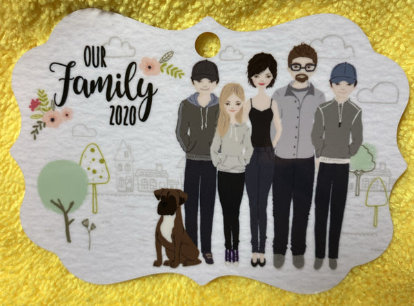 Ornament - "Family Portrait"