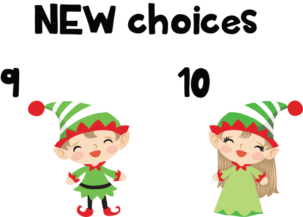 Ornament - "Christmas Elves Family"